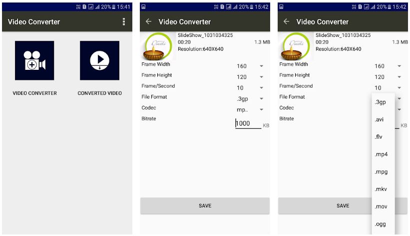  Asquare Mobile Apps Video Converter